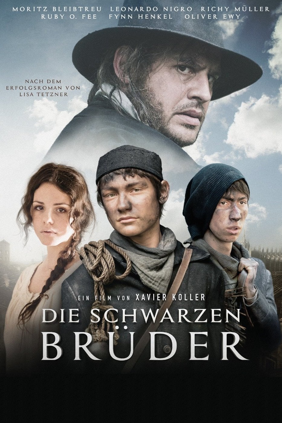 Plakat von "Die schwarzen Brüder"