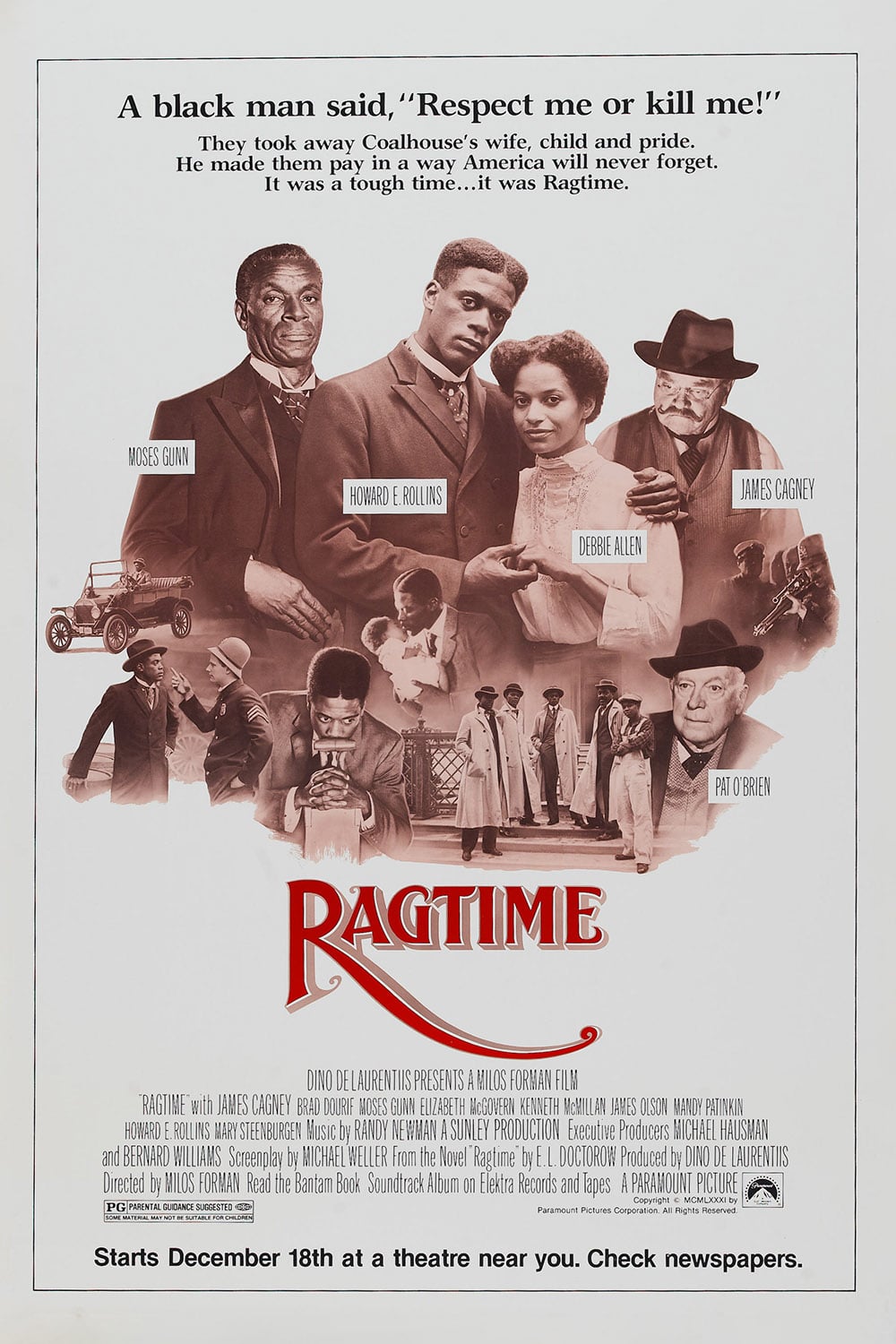 Plakat von "Ragtime"
