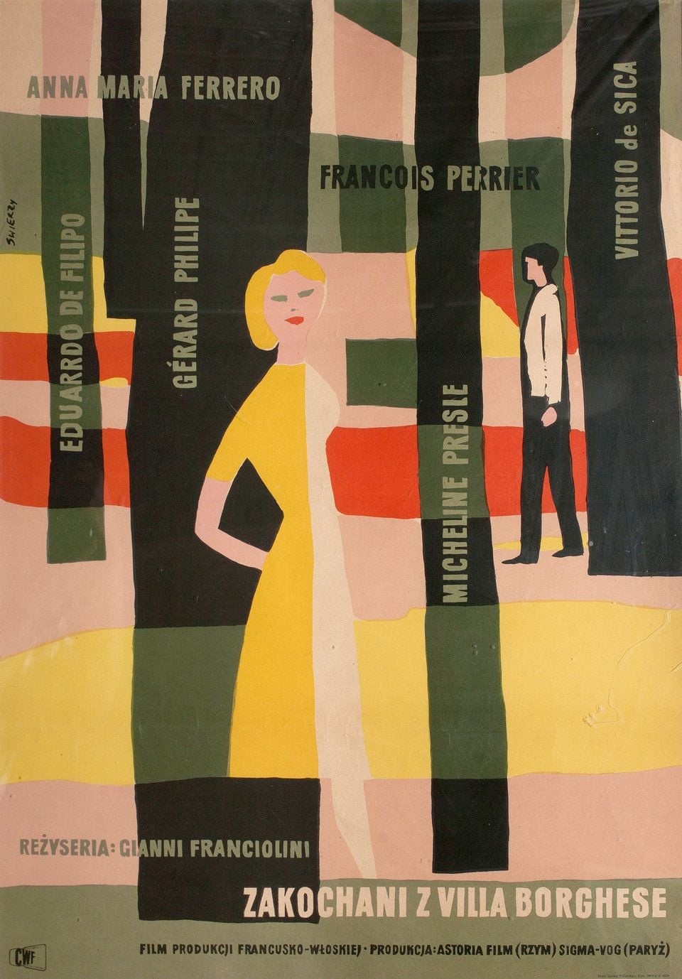 Plakat von "Villa Borghese"