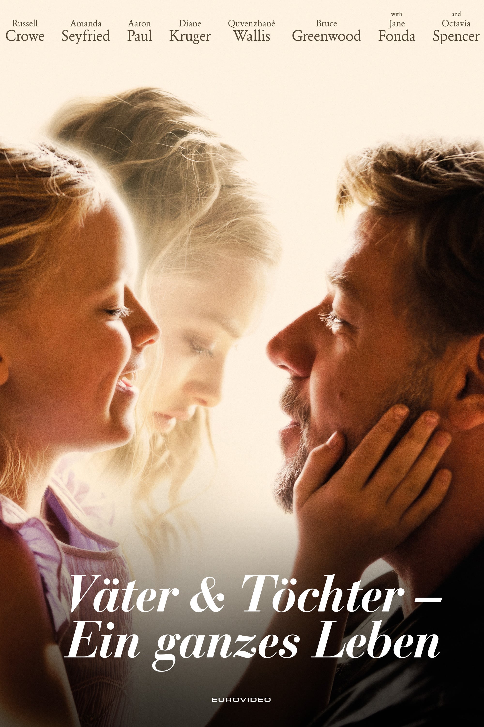 Plakat von "Väter und Töchter - Ein ganzes Leben"