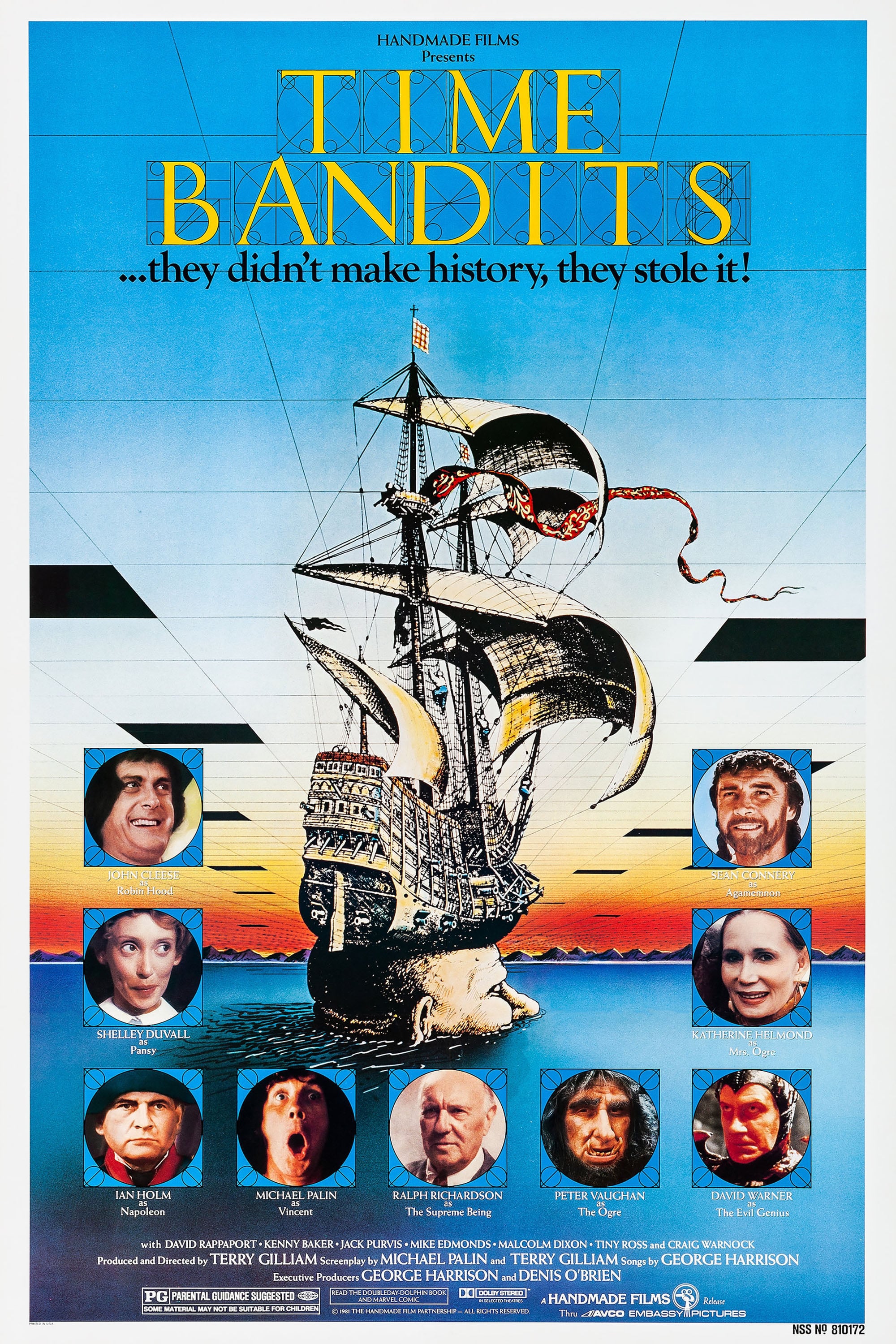 Plakat von "Time Bandits"