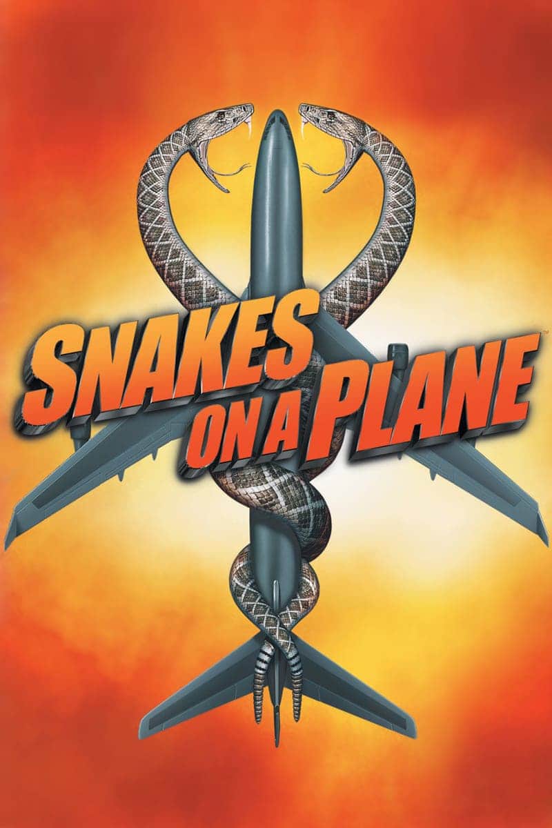 Plakat von "Snakes on a Plane"