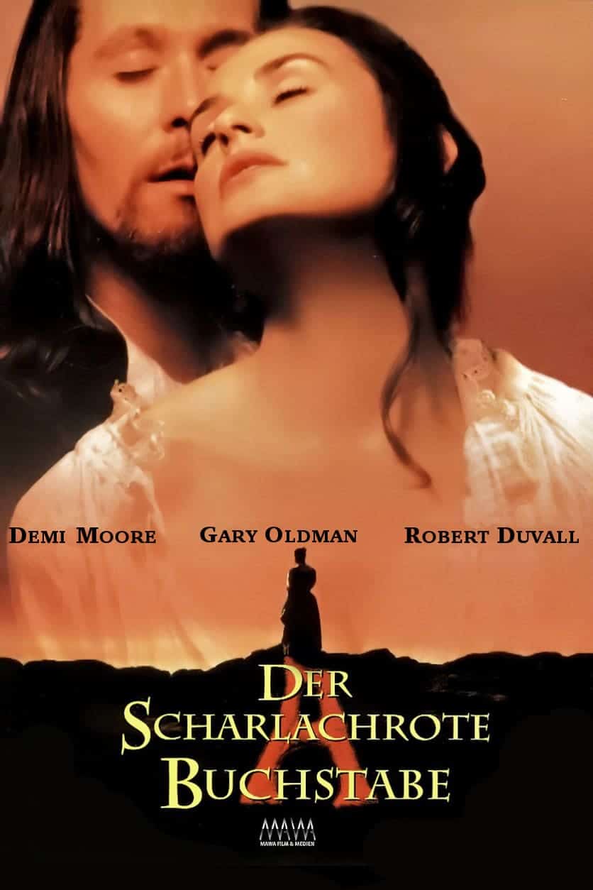 Plakat von "Der scharlachrote Buchstabe"