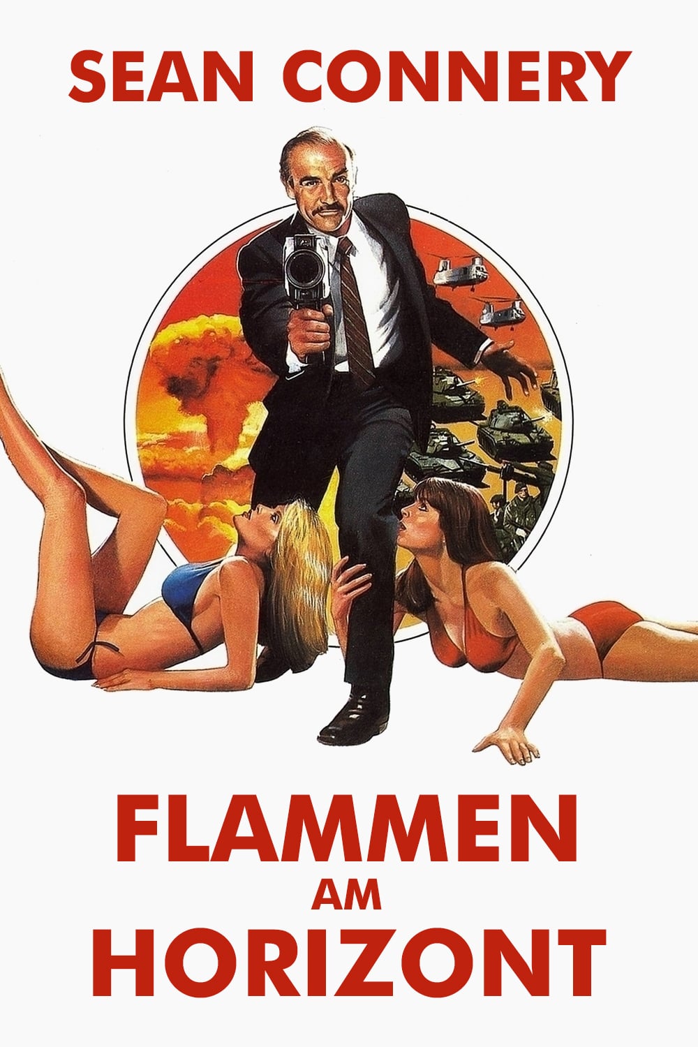 Plakat von "Flammen am Horizont"