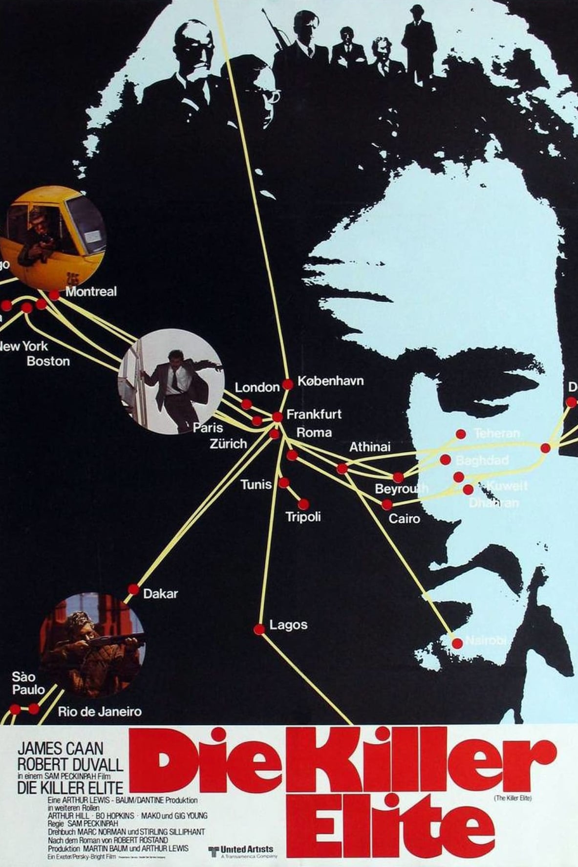 Plakat von "Die Killer-Elite"