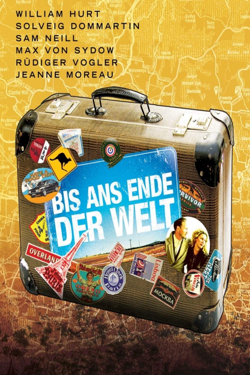 Plakat von "Bis ans Ende der Welt"