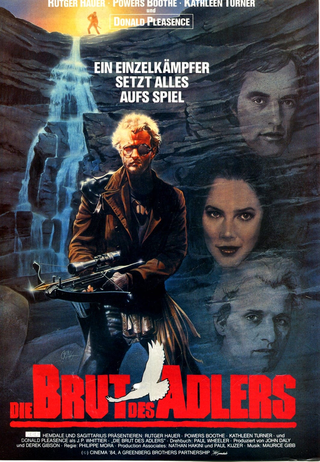 Plakat von "Die Brut des Adlers"