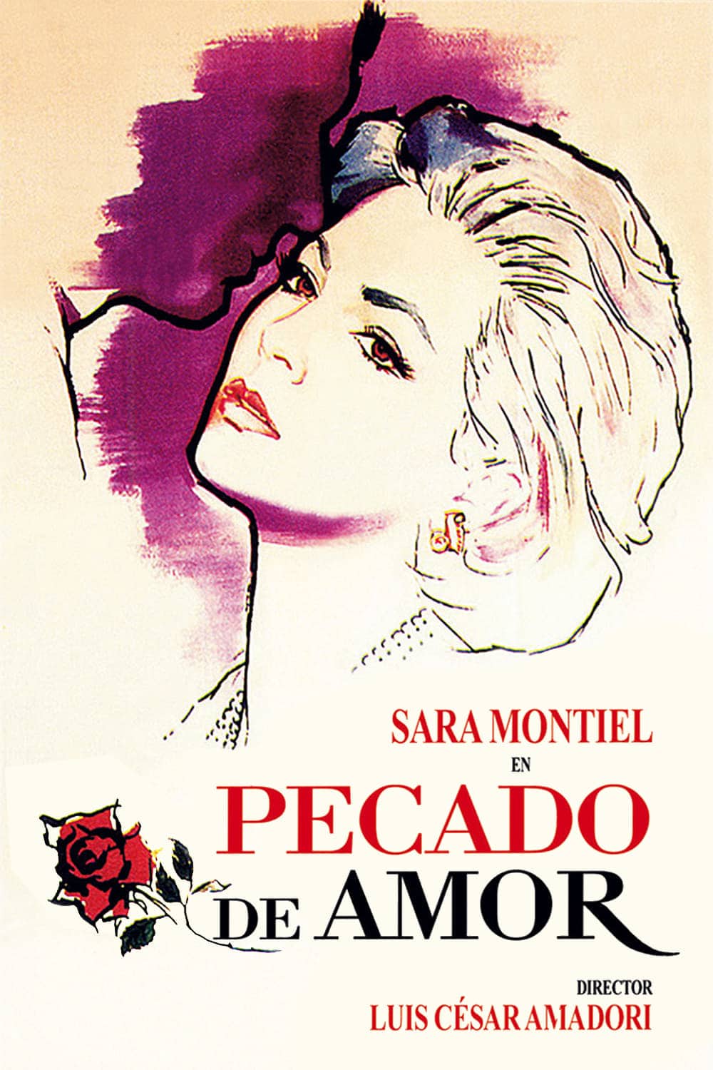 Plakat von "Pecado de amor"