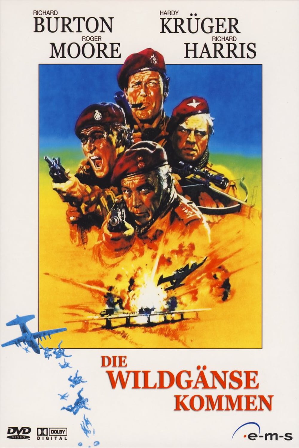 Plakat von "Die Wildgänse kommen"