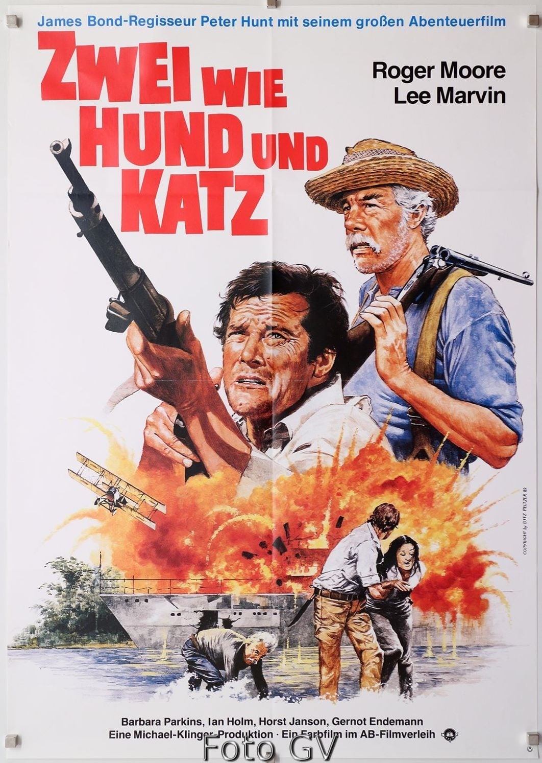 Plakat von "Brüll den Teufel an"