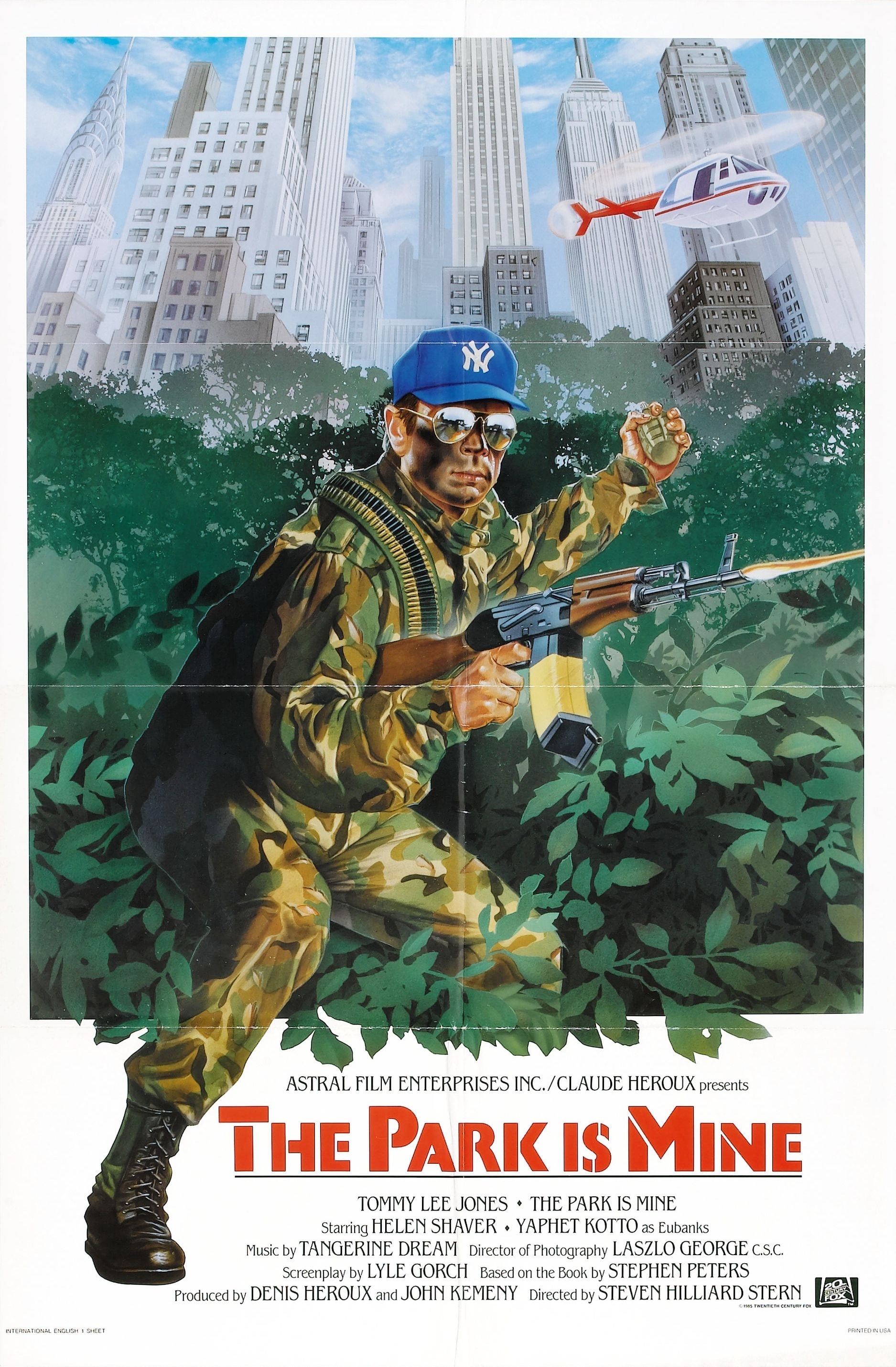 Plakat von "Der Herrscher des Central Parks"