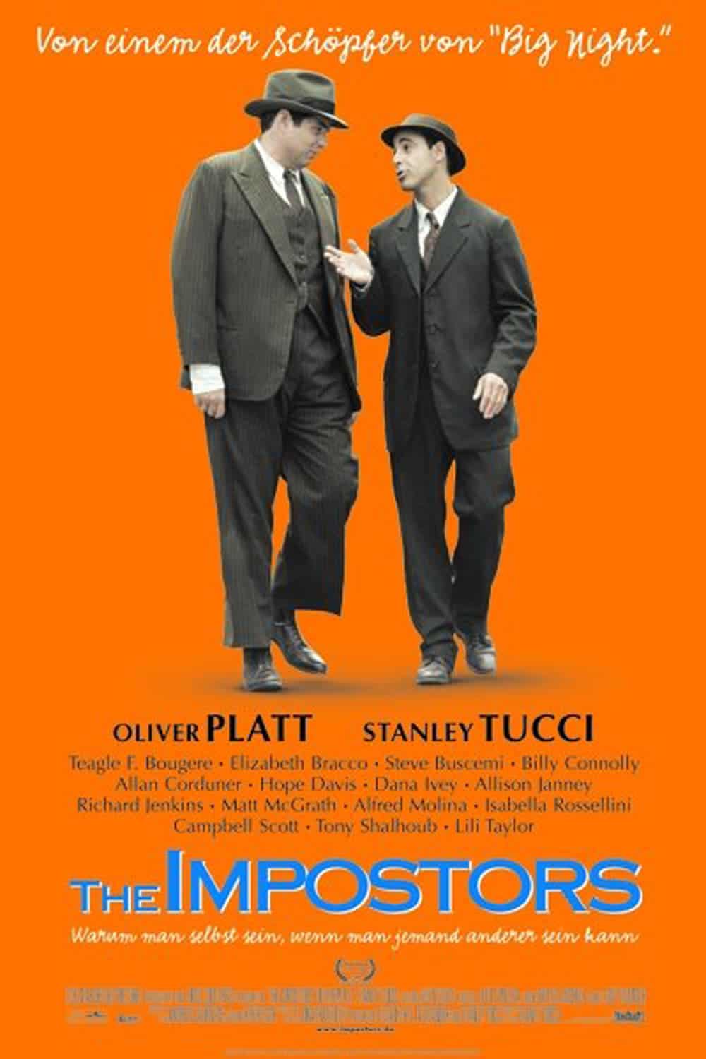 Plakat von "The Impostors - Zwei Hochstapler in Not"