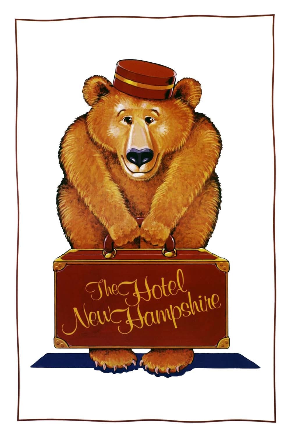 Plakat von "Das Hotel New Hampshire"