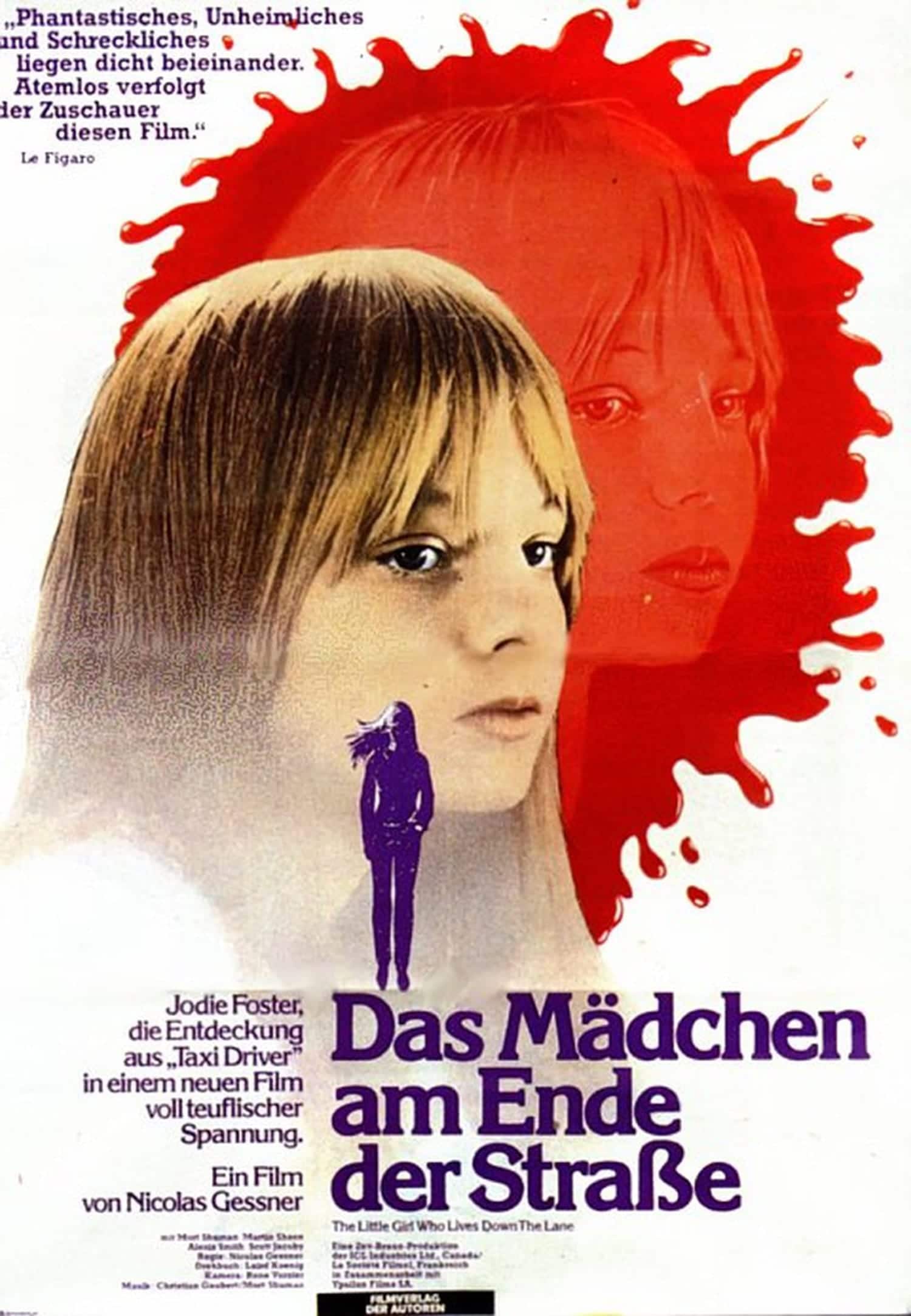Plakat von "Das Mädchen am Ende der Straße"