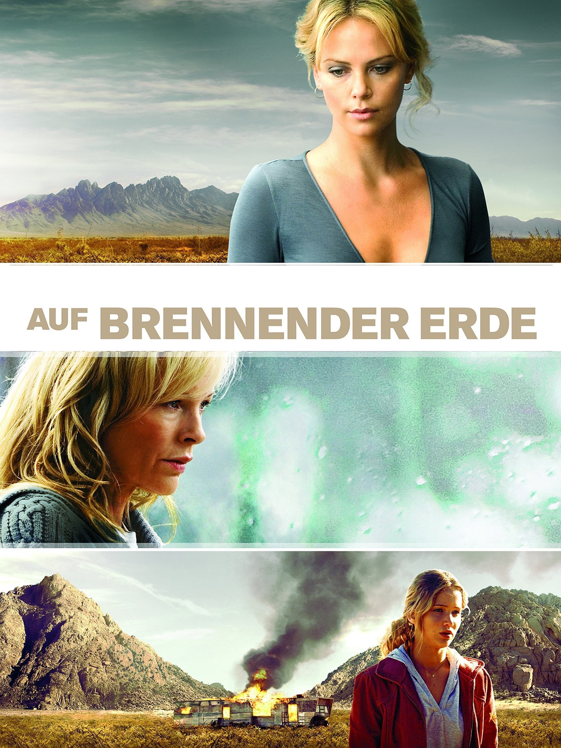 Plakat von "Auf brennender Erde"