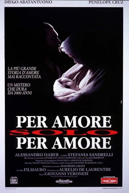 Plakat von "Per amore, solo per amore"