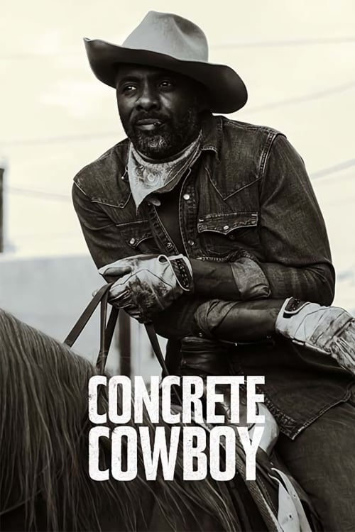 Plakat von "Concrete Cowboy"
