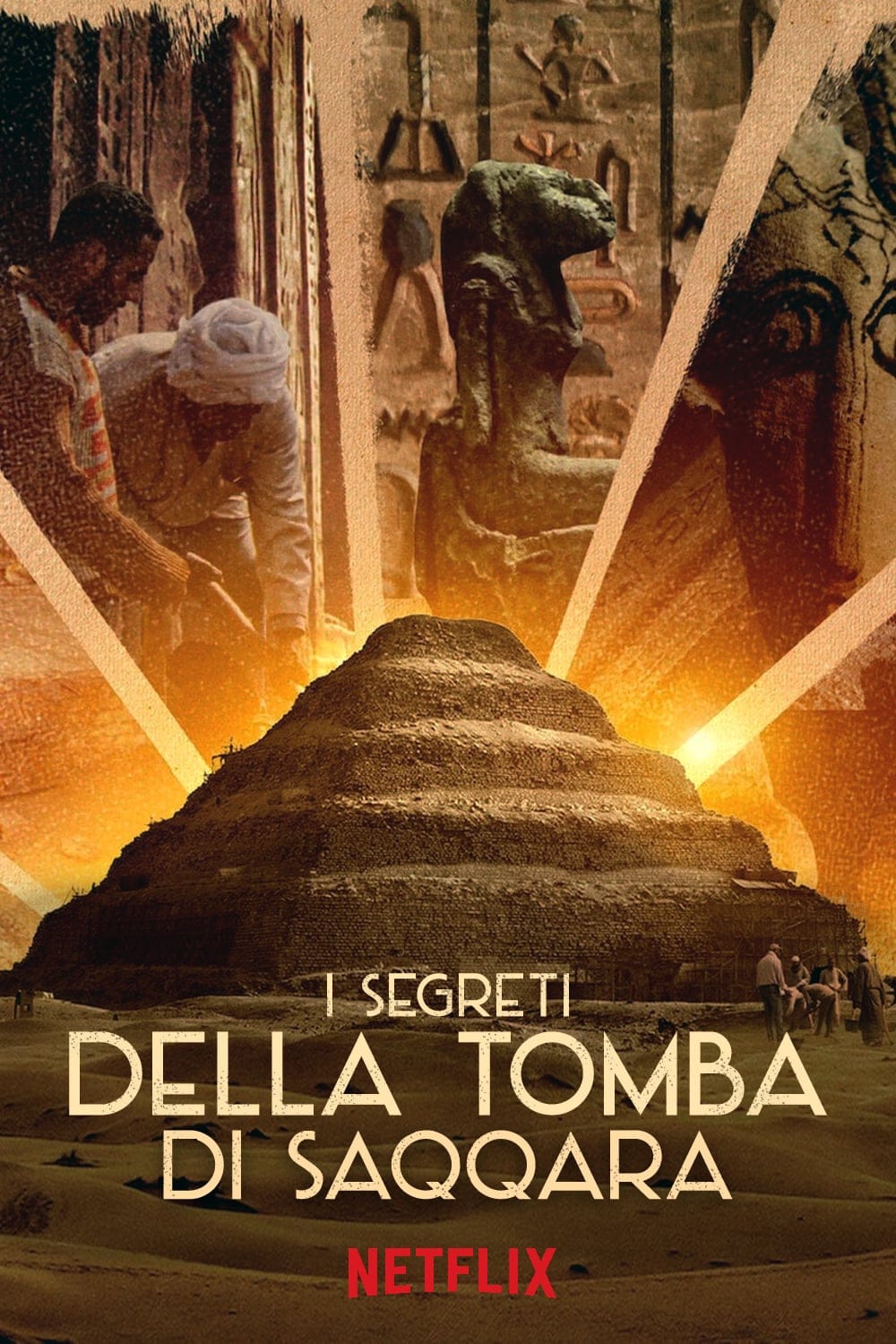 Plakat von "Secrets of the Saqqara Tomb"